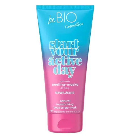 BeBio Ewa Chodakowska Start Your Active Day naturalny peeling-maska do ciała nawilżenie 200ml