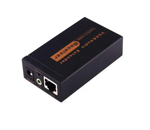 Adapter VGA i Audio Extender 1920x1440 100m CAT5E6-568B