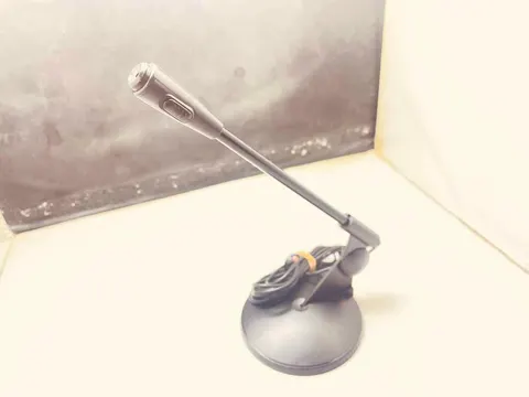 Uniwersalny mikrofon komputerowy PC miniJack czarny