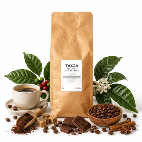 TAZZA - PREMIUM 100% arabica - kawa ziarnista 1kg