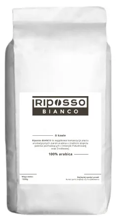 Zestaw: 3x Riposso Bianco 1kg 100% ARABICA
