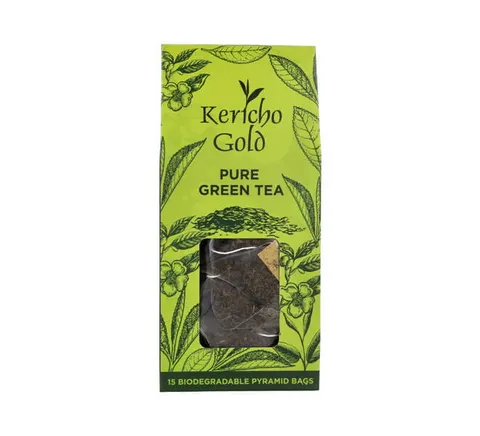 Kericho Gold - Kolekcja Essence herbata 15 piramidek Zielona herbata