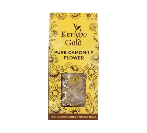Kericho Gold - Kolekcja Essence herbata 15 piramidek Kwiaty rumianku