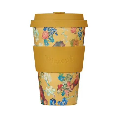 Kubek Ecoffee Cup Van Gogh Museum 50th Anniversary Flowers – 400 ml
