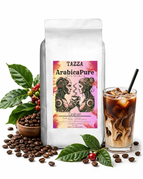 Tazza - ArabicaPure - kawa ziarnista 1kg 100% Arabica