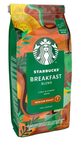 STARBUCKS® Breakfast Blend Kawa ziarnista 450g