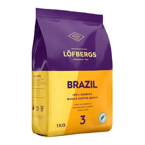Löfbergs Brazil Kawa ziarnista 1kg