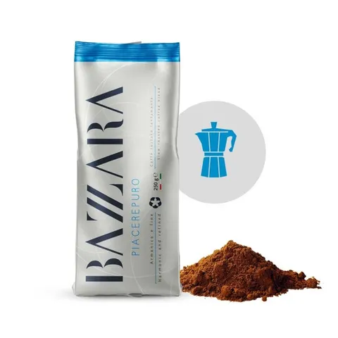 Bazzara PIACEREPURO Moka Kawa mielona 250g