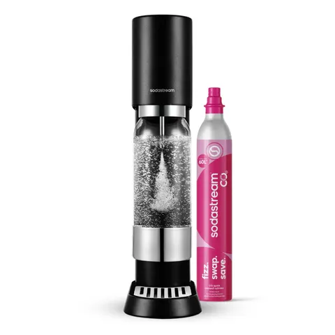 Saturator do wody gazowanej SodaStream Enso Black - Czarny
