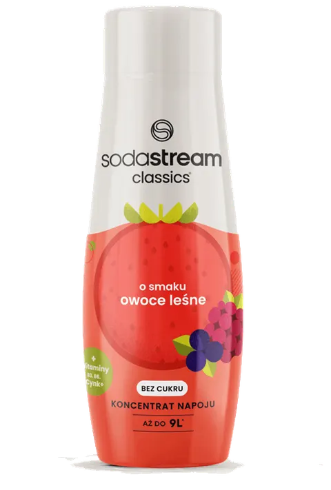 Syrop SodaStream Owoce Leśne 440 ml - Bez Cukru