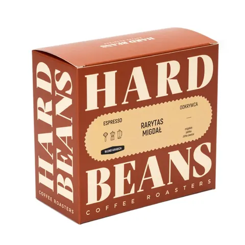 Hard Beans Rarytas Migdał Espresso Kawa ziarnista 250g