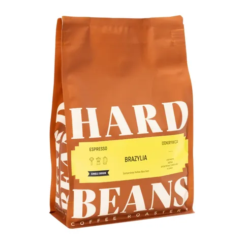 Hard Beans Brazylia Samambaia Kawa ziarnista 1kg