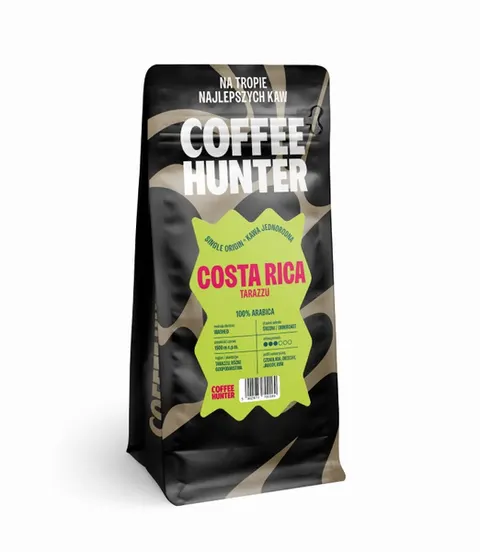 Kawa ziarnista COFFEE HUNTER Kostaryka Tarazzu 250g