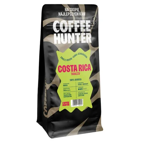 Kawa ziarnista COFFEE HUNTER Kostaryka Tarazzu 1kg