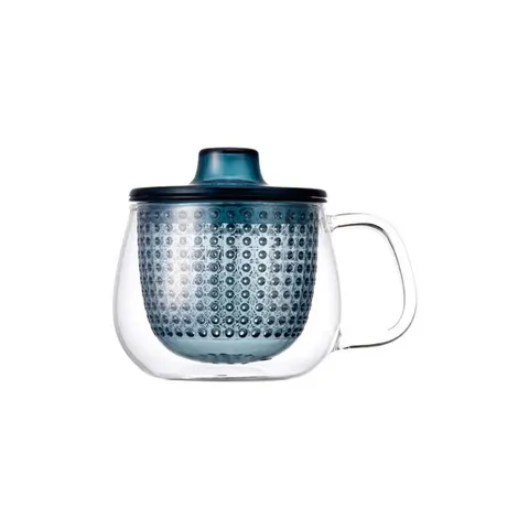 Kubek do herbaty Kinto Unitea Niebieski - 350 ml