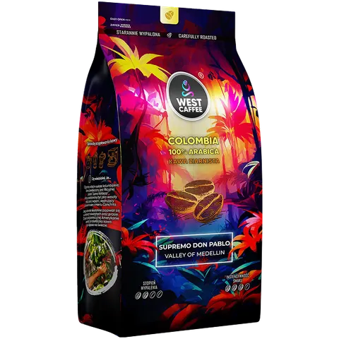 Kawa ziarnista West Caffee Kolumbia 1 kg
