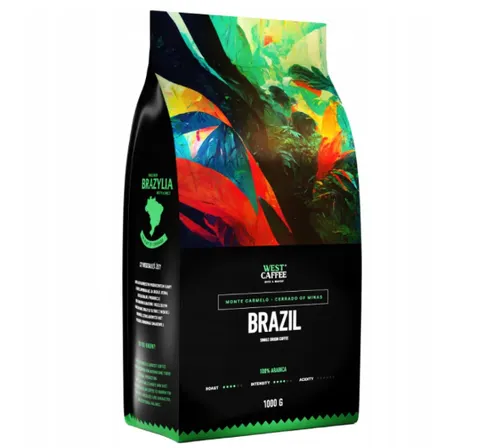Kawa ziarnista West Caffee Brazylia 1 kg