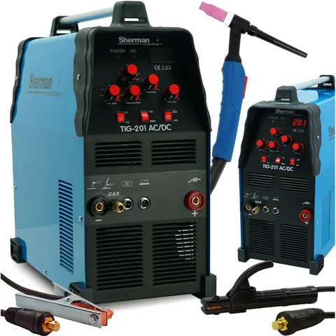 Spawarka inwertorowa TIG SHERMAN 201 AC/DC