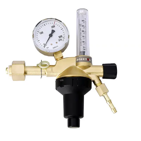 Reduktor Butlowy Argon CO2 Z Rotametrem 1/4" RH Spartus