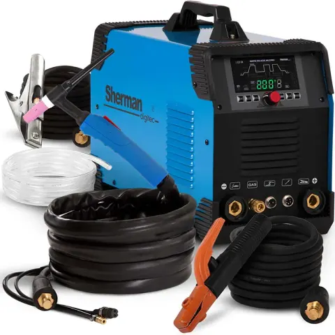 Spawarka Inwertorowa Sherman DIGITIG 200 AC DC Multipro TIG z pamięcią