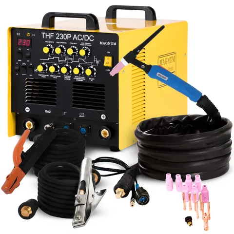 Spawarka Inwertorowa Magnum THF 230 HF TIG AC DC z Pulsem