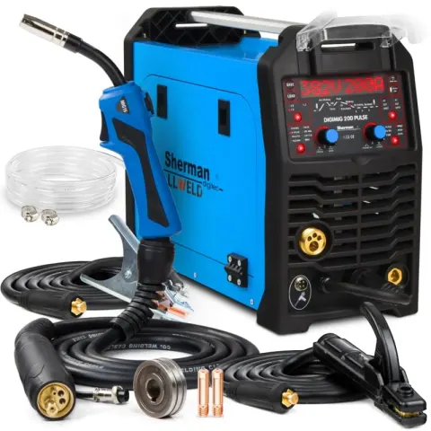 Spawarka Migomat Sherman DIGIMIG 200 Dual Puls Tig Lift