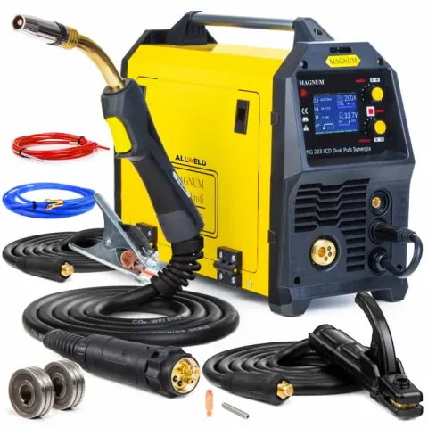Spawarka Migomat Magnum MIG 223 LCD Dual Puls Synergia IGBT