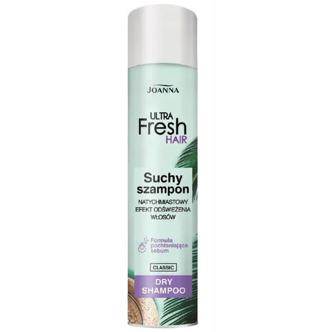JOANNA ULTRA FRESH Suchy szampon do włosów CLASSIC, 200 ml