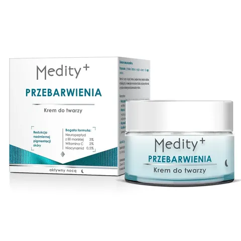 Medity+ Przebarwienia krem do twarzy na noc - 50ml