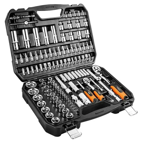 Klucze nasadowe NEO TOOLS 110 szt. 1/4 " 1/2 " CrV 08-666