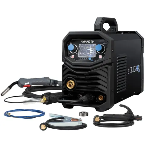 Spartus EasyMIG 217 Dual Pulse - Spawarka inwertorowa - migomat z synergią
