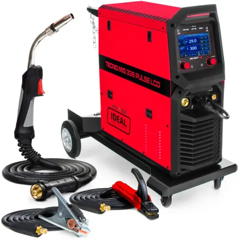 Spawarka Migomat Ideal Tecno MIG 336 Pulse LCD Synergic