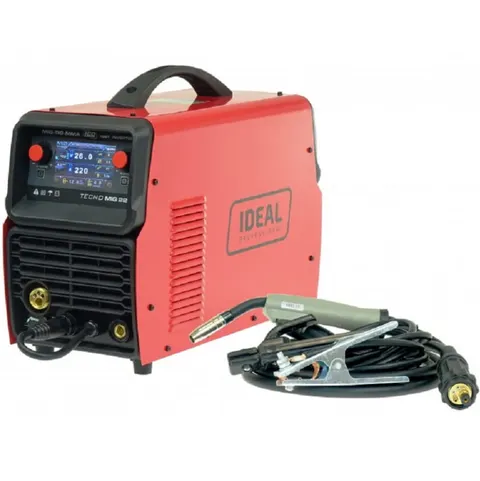 Spawarka Migomat Ideal Tecnomig 222 LCD Synergia - MIG MAG TIG DC