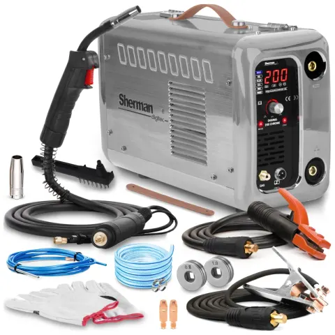 Spawarka Migomat Sherman DIGIMIG 200 Chrome MIG MAG MMA TIG - Synergia