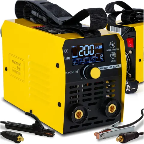 Spawarka inwertorowa MMA Magnum Power VIP 5000 Synergia LCD