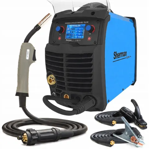 Spawarka Migomat Sherman DIGIMIG 210 LCD Double Pulse