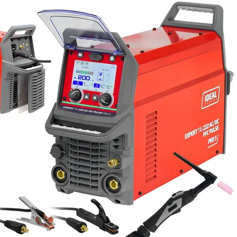Spawarka Ideal EXPERT TIG 222 AC/DC PFC PULSE Pro 5 LCD