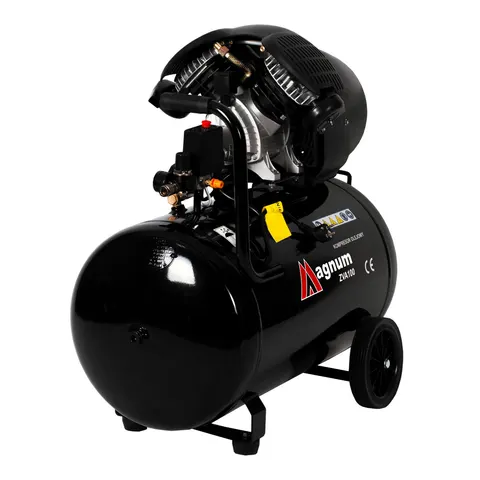 Kompresor olejowy warsztatowy Magnum ZVA 100 II 369l/min