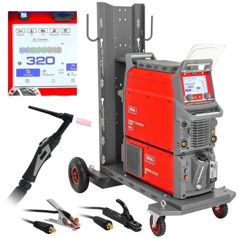 Spawarka Ideal EXPERT TIG 322 AC/DC PULSE LCD Pro 7