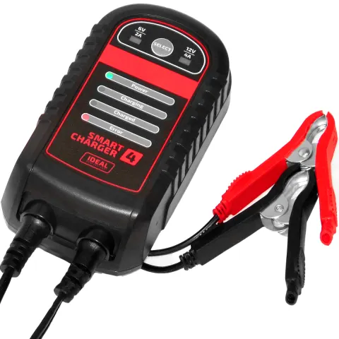Prostownik Samochodowy Ideal SMART CHARGER 4 6/12V - WET AGM GEL MF EFB