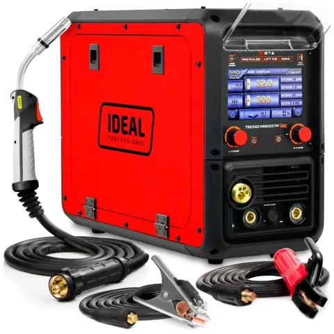 Spawarka Migomat Ideal Tecno MIG 337 Pulse Synergic LCD