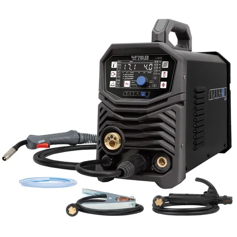 Spawarka MIG 200 Migomat SPARTUS EasyMIG 210LED z uchwytem