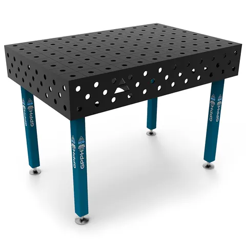 Stół Spawalniczy Na Stopach GPPH ECO Fi28 100x100 - 1200 x 800 mm