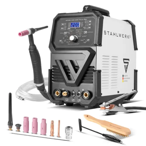 Spawarka wielofunkcyjna Stahlwerk TIG AC DC 200 Pulse Pro MMA 200A