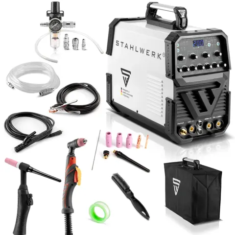 Spawarka TIG AC/DC 200 Puls z Przecinarką Plazmową ST CUT 200A