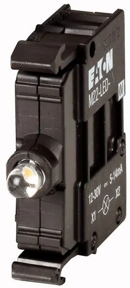 Oprawka z LED biała 12-30V AC/DC, M22-LED-W; 216557, EATON ELECTRIC
