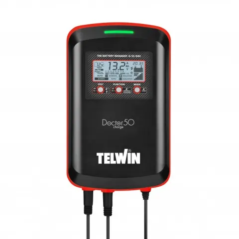 Prostownik elektroniczny Doctor Charge 50 6/12/24V - 40A - Telwin