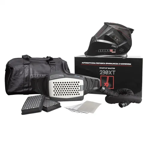 Przyłbica SPARTUS Master 230XT (filtr true color) z nawiewem 080-10-230XTN