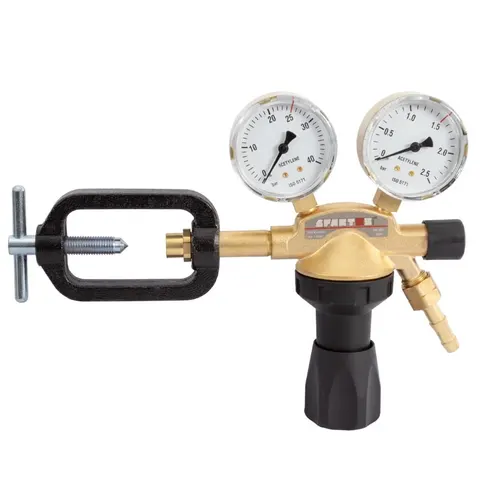 Reduktor butlowy SPARTUS Acetylen z jarzmem – 1.5 bar