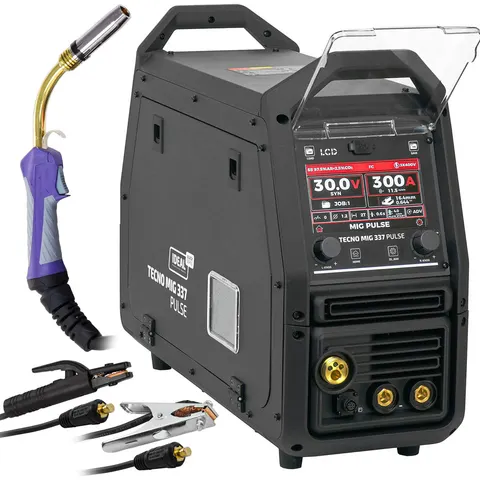 Spawarka migomat Ideal Tecno MIG 337P Pulse LCD Black Series